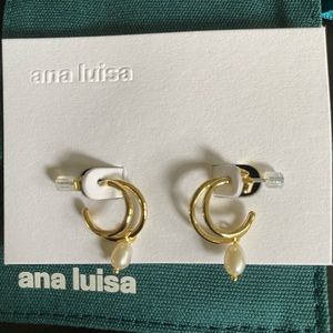 Ana Luisa Scarlett Pearl Earrings